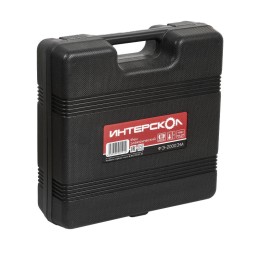 Фен строительный ИНТЕРСКОЛ ФЭ-2000ЭМ, 2000Вт,50-600°С,поток 300-500л/мин,дисплей,0.77кг [385.0.1.00]